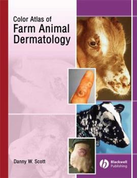 Hardcover A Color Atlas of Farm Animal Dermatology Book