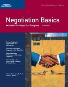 Paperback Negotiation Basics: Win-Win Strategies for Everyone Book