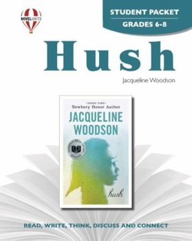 Paperback Hush - Student Packet by Novel Units Book