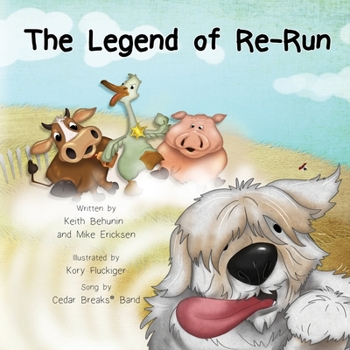 Paperback The Legend of Re-Run [Large Print] Book