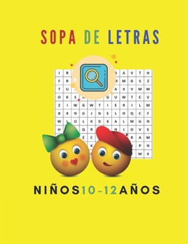Paperback Sopa de letras para niños 10-12 años [Spanish] Book
