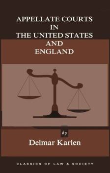 Paperback Appellate Courts in the United States and England Book