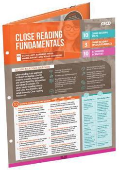 Pamphlet Close Reading Fundamentals (Quick Reference Guide) Book