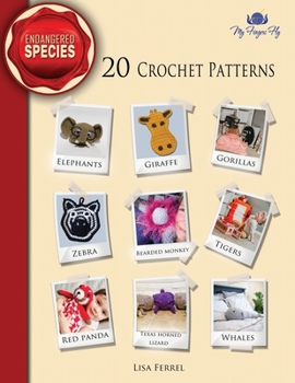 Paperback Endangered Animals Crochet Patterns Book