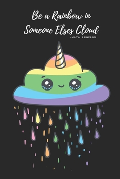 Rainbow Unicorn Cloud: A Journal for Girls