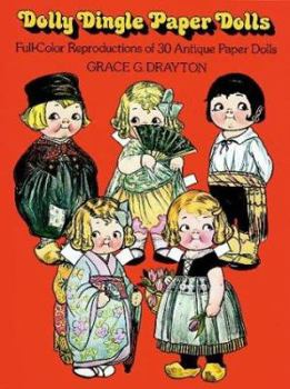 Paperback Dolly Dingle Paper Dolls Book