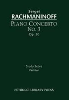 Paperback Piano Concerto No.3, Op.30: Study score Book