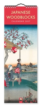 Calendar Japanese Woodblocks Slim Calendar 2027 (Art Calendar) Book