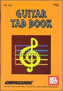 Paperback Guitar Tab Book/ Qwik Guide Series Book