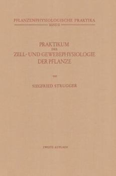 Paperback Praktikum Der Zell- Und Gewebephysiologie Der Pflanze [German] Book