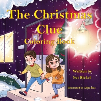 Paperback The Christmas Clue Coloring Book