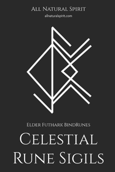 Paperback Celestial Rune Sigils: Elder Futhark BindRunes Book