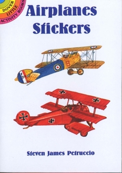 Paperback Airplanes Stickers [With Stickers] Book