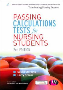 Paperback Passing Calculations Tests for Nursing Students Book