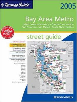 Spiral-bound Bay Area Metro Street Guide [With CDROM] Book