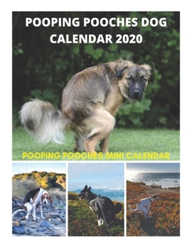 Paperback Pooping Pooches Dog Calendar 2020 - Pooping Pooches Mini Calendar: Pooping Pooches 2020 Calendar, Pooping Pooches Calendar, Pooping Pooches Planner, P Book