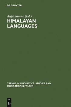 Hardcover Himalayan Languages: Past and Present Book