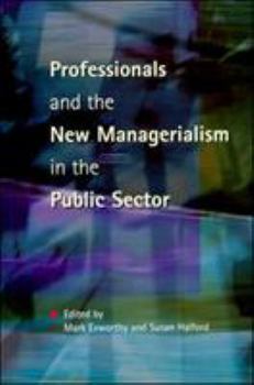 Paperback Professionals & New Managerialism Book