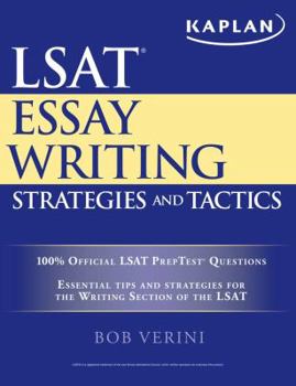 Paperback LSAT Essay Writing: Strategies and Tactics Book