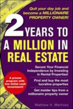 Paperback 2 Years to a Million in Real Estate Book