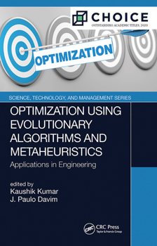 Paperback Optimization Using Evolutionary Algorithms and Metaheuristics: Applications in Engineering Book
