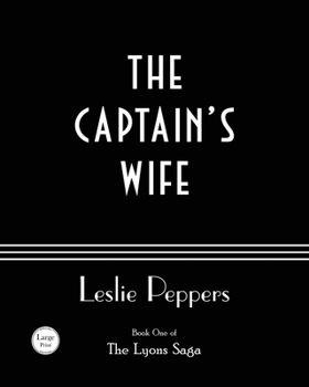 Paperback The Captain's Wife [Large Print] Book
