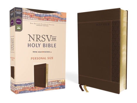 Imitation Leather Nrsvue, Holy Bible, Personal Size, Leathersoft, Brown, Comfort Print Book