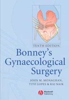 Hardcover Bonney's Gynaecological Surgery Book