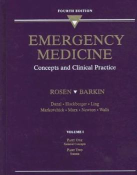 Hardcover Emergency Medicine: Concepts and Clinical Practice (3 Volume Set) Book