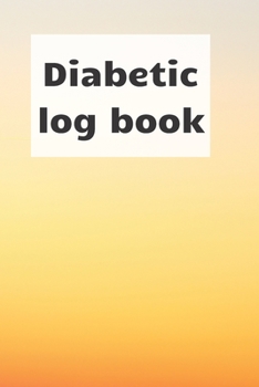 Paperback Diabetic Log Book: Blood sugar notebook, journal record, diabetic organiser, Glucose Tracker Book