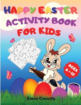 Paperback Happy Easter Activity Book For Kids Book
