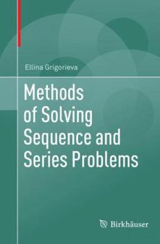 Paperback Methods of Solving Sequence and Series Problems Book