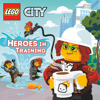 Paperback Heroes in Training (Lego City) Book