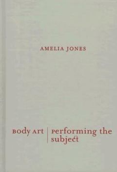 Paperback Body Art: Performing the Subject Book