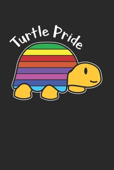 Gay Turtle Notebook - Lesbian Journal Planner: Pride Homosexual Organizer For Men Women