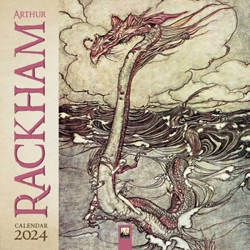 Calendar Arthur Rackham Wall Calendar 2024 (Art Calendar) Book