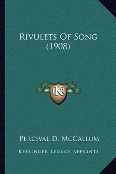 Paperback Rivulets Of Song (1908) Book