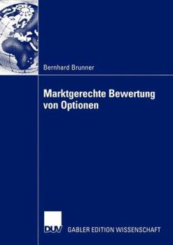 Paperback Marktgerechte Bewertung Von Optionen [German] Book