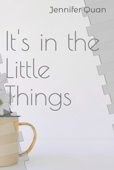 Paperback It's in the Little Things Book