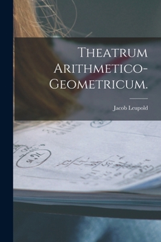 Paperback Theatrum Arithmetico-Geometricum. [German] Book