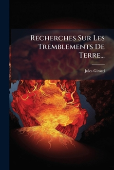 Paperback Recherches Sur Les Tremblements De Terre... [French] Book