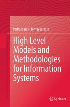 Paperback High Level Models and Methodologies for Information Systems Book