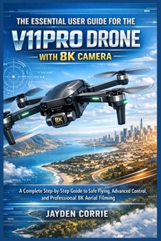 THE ESSENTIAL USER GUIDE FOR THE V11PRO DRONE WITH 8K CAMERA: A Complete Step-by-Step Guide to Safe Flying, Advanced Control, and Professional 8K Aerial Filming