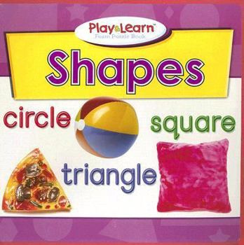Paperback Shapes [With 3 Erasable Crayons and Chunky Foam Puzzle Pieces] Book