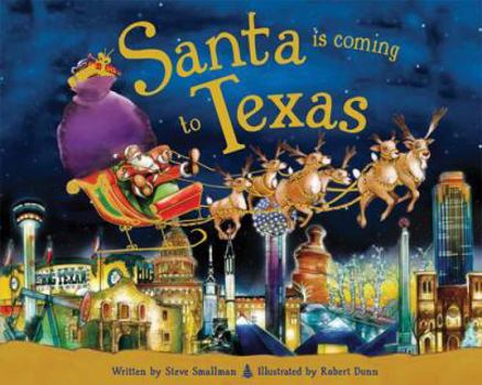 Hardcover Santa Is Coming to Texas Book