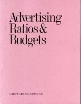 Paperback Advertising Ratios & Budgets 2008 Book