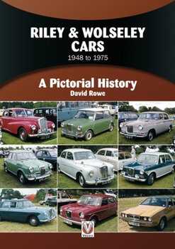 Paperback Riley & Wolseley Cars 1948 to 1975: A Pictorial History Book