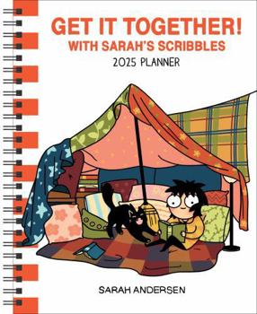 Calendar Sarah's Scribbles 12-Month 2025 Monthly/Weekly Planner Calendar: Get It Together! Book