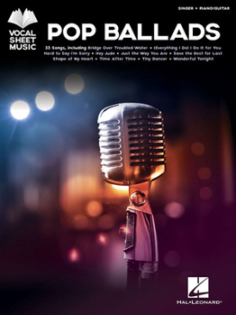 Paperback Pop Ballads: Singer + Piano/Guitar Book