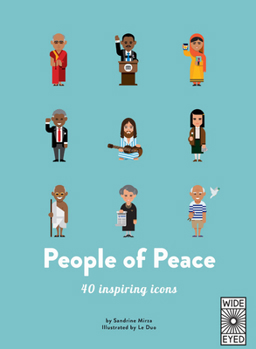 Hardcover People of Peace: 40 Inspiring Icons Book